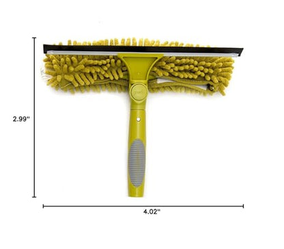 DOCA Telescoping Pole Attachment - Extension Pole for Cleaning, Feather Duster, Window Washing Kit, Paint Roller, Window Squeegee - High Reach Extendable Kit for Indoor & Outdoor - Squeegee Scrubber - size: Head Only - No Pole, style: Squeegee Scrubber