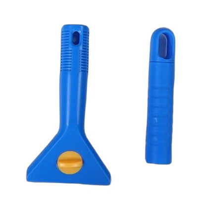 Haofy Professional Window Cleaning Kit 9.8FT Adjustable Extension Pole with Interchangeable Squeegee & Brush for High Windows Car Glass Shower Doors No Streak Cleaning Equipment Home Use
