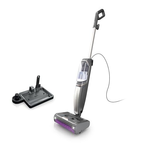 Shark Steam Pickup Lightweight 3-in-1 Steam Mop Cleaner Picks Up Debris, Deep Scrubs & Steam Sanitizes - All At Once for Home with Sealed Hard Floors like Hardwood, Tile & Laminate, SD201 - style: Steam Pickup
