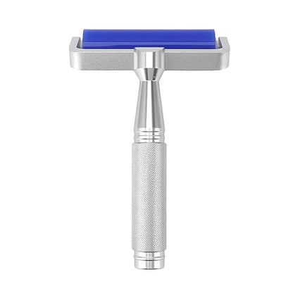 Dust Removal Roller Silicone Soft Aluminum Alloy Handle Iron Bearing Anti Static Roller for Film Dust Fibers Powder (8 Inch) - size: 8 Inch