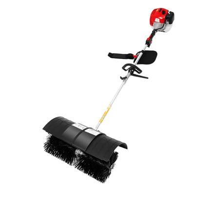 Handheld Sweeper 52cc Gasoline Leaf Blower for Lawn | ABS/Steel body | 52cc 2.3HP engine | 1L tank | Curved handle & strap