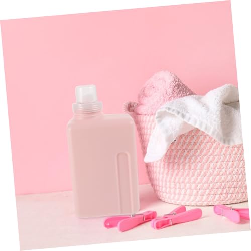 Laundry Liquid Dispenser Detergent Refillable Bottle Shower Gel Holder Capacity
