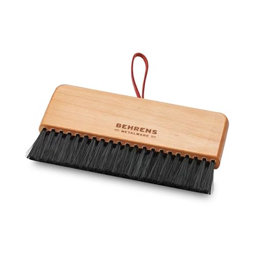 Behrens Red Galvanized Dustpan & Brush Set - color: Red