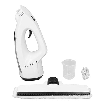 Battery Window Vacuum Cleaner, Electric with Spray Bottle and Microfiber Wiper, 2000 mAh, for Glass, Tiles, Mirrors