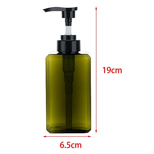 Laundry Dispenser Container Bottle Liquid Laundry Soap Bottle, 450ml Green - color: 450ml Green