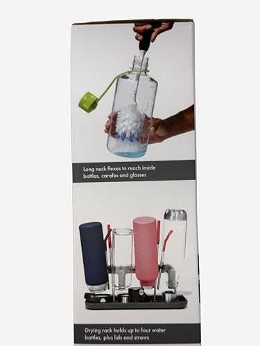 OXO Softworks Water Bottle Cleaning & Drying Set