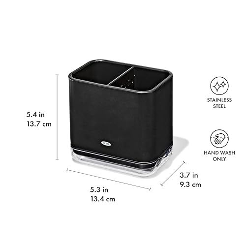 OXO Good Grips Stainless Steel Sink Caddy - color: Black