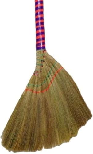 One Vietnamese Soft Fan (Straw) Broom, 40 Inch