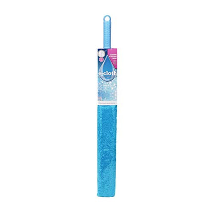 E-Cloth Cleaning & Dusting Wand - Long Hand Dusters for Cleaning, Reusable Microfiber Duster Washable, Cleans Dust & Pet Hair, Flexible Foam for Hard-to-Reach Ceiling Fan Blades - Blue (1 Pack) - size: Wand Old Version