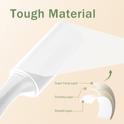 Extra Sticky Lint Roller for Pet Hairs 100 Sheets Lint Rollers with Reinforced 1 Handles and Tough Paper - size: 100Sheets