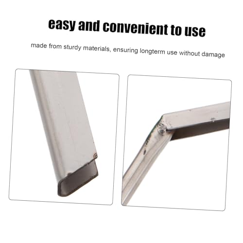 Amosfun Elevator Groove Cleaning Scraper for Deep Dirt Removal User-Friendly Tool for Efficient Maintenance Commercial and Residential Spaces - size: 23.50X4.00X1.00CM