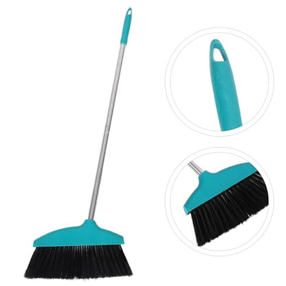 Balacoo Soft Bristle Angle Broom Indoor Cleaning Wide Floor Sweeping Broom Long Handle Suitable for Kitchens Patios Offices
