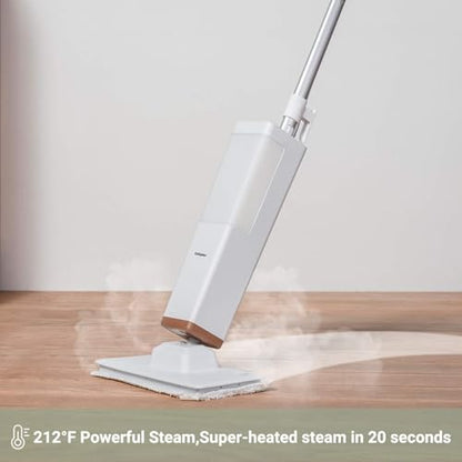 S5 Steam Mop, Floor Steamer for Hardwood and Tile, Lightweight Steam Mops for Laminate Floor.