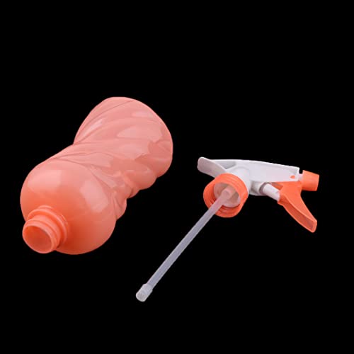 Ruilogod Plastic Garden Hairdressing Plant Flower Water Trigger Spray Bottle 400ml Orange (id: d21 531 52d c59 184