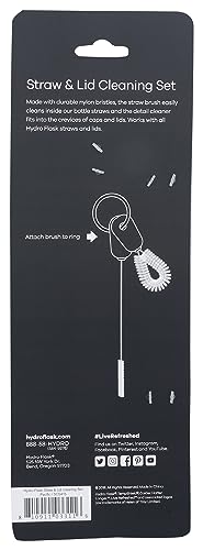 Hydro Flask Cleaning Supplies - Bottle Brush & Straw Cleaning Set - Water Bottle Cleaning Accessories Dishwasher Safe Reusable Straw Brush - style: Straw Brush