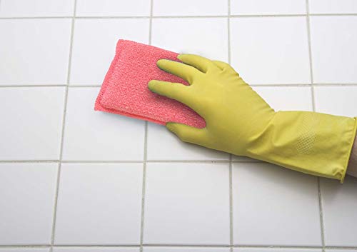Miracle Microfiber scrubbing Sponges Non-Scratch Sponge Scrubber Heavy Duty Multi-Purpose Cleaning of Dishes, Kitchen, Baths, and Countertops, Machine Washable, 3 Pack, by Superio