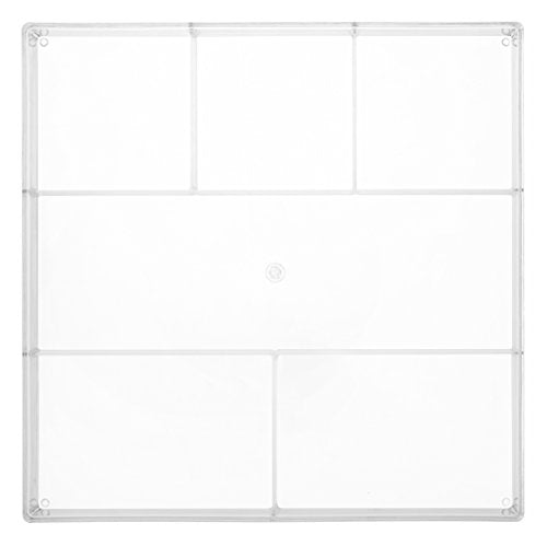 Whitmor 6-Section Clear Drawer Organizer - size: 6-Section, style: 6 SECTION DRAWER ORGANIZER