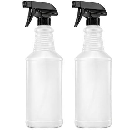 Bar5F Chemical-Resistant Spray Bottle – BPA-Free, Cleaning, Gardening, Hydrogen Peroxide, Rubbing Alcohol, Leak-Proof, Multipurpose, USA (Black (2-Pack) 24-Ounce) - style: Black (2-Pack) 24-Ounce