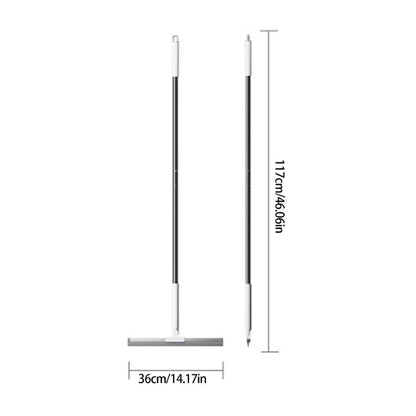 Magic Broom, Multifunction Rubber Squeegee Broom for Floor, Silicone Broom for Glass Cleaning, Magic Broom Sweeper Easy Dry for Living Room, Kitchen, Bathroom
