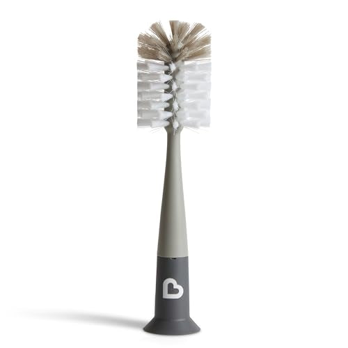 Munchkin® Bristle™ Bottle Brush, Grey - color: Gray, size: 1 Count (Pack of 1)