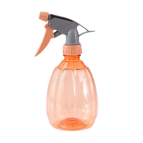 Plastic Plant Spray Bottle, 500ml Adjustable Nozzle Superfine Spray Hair Spray Bottles Garden Sprayer Lawn Sprayer Plant Water House Plant Watering Can for Flowers, Plants (Orange) - color: Orange