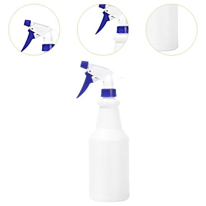 Spray Bottle Adjustable Nozzle 600 ml Lightweight Reliable Reusable Refillable for Kitchen Planting Lawn, Blue