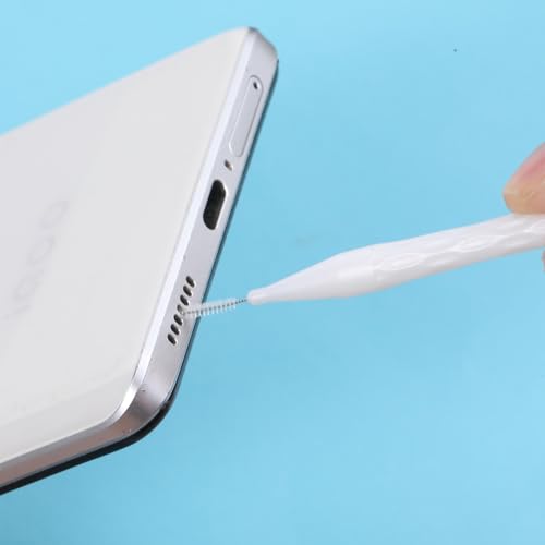 16 Pack Phone Charger Port Cleaner Kit, Anti-Clogging Mini Brushes Cleaner, Reusable Speaker Cleaning Tool, Multifunctional Mini Cleaning Dust Remover Tools for Phone Headphones Tablet Computer Camera