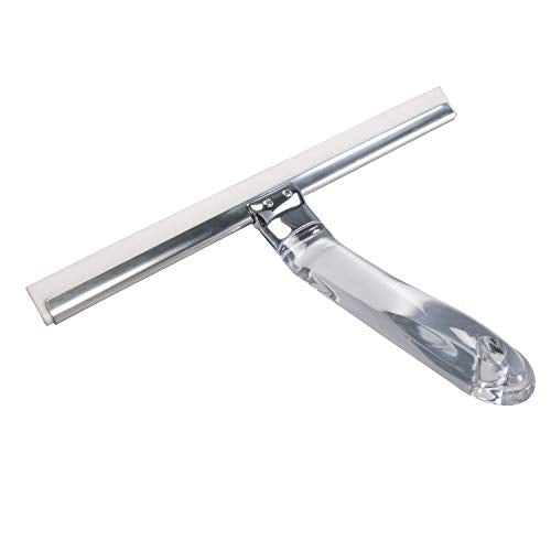 Bath Bliss Stainless Steel Squeegee with Acrylic Handl