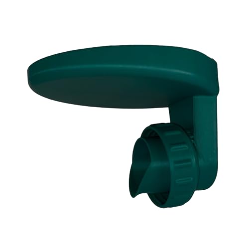 Laundry Detergent Cap Holder with Drip Return – No-Mess Cup Rest for Large Detergent Bottles – Saves Detergent & Money (Green - Tide, Gain, Downy)