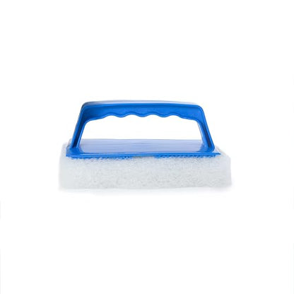 Poli Glow® Gentle and Efficient Non-Abrasive Scrub Pad with Handle – Durable and Long-Lasting | Safe Oxidation Removal Tool for Boats & RVs, Gelcoat, Fiberglass, Painted Surfaces, Decals & Plastic
