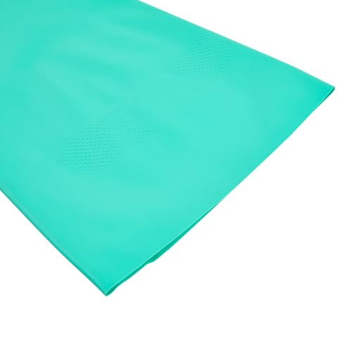Restaurantware-Clean Tek Professional 15 Mil Medium Cleaning Gloves, 1 Pair Of Long Cuff Gloves - Flock Lining, No-Powder, Green Nitrile Chemical Tolerant Gloves, No-Latex, Heavy-Duty Tasks - color: Green, size: Medium