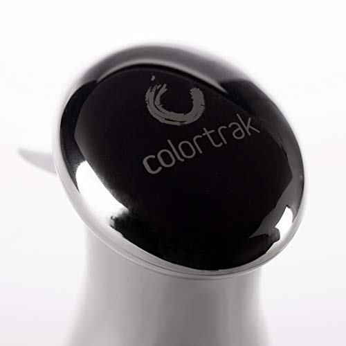 Colortrak Luminous Spray Bottle, 250ml/8.5oz Bottle with Full 360° Distribution, Easy-Use Pump, Quick View Window to Monitor Water Level, Eco-Friendly, Silver - color: Silver