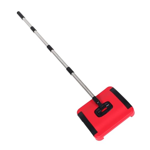 Manual Carpet Sweeper Handheld Vacuum Cordless Dust Mop Pet Hair Removal Broom Non-Electric Rug Broom for Home Cleaning