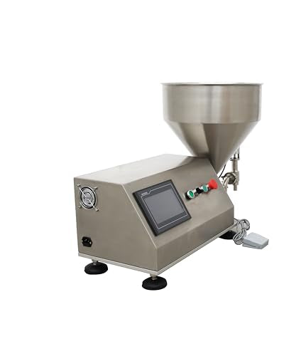 INTSUPERMAI Rotary Pump Paste Liquid Dual Purpose Filling Machine Rotor Pump Filling Machine Water Milk Honey Cream Oil Detergent Filler 220V