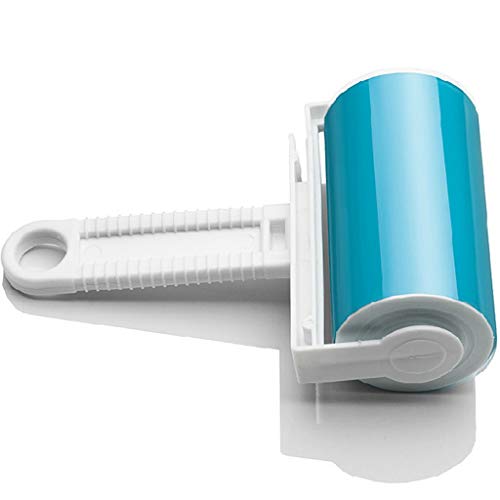 Portable Washable dust Remover Drum Portable Folding Clothes Sticky Hair Remover Pet Cats Dog Hair Removal dust dust Brush roll(Scode) - size: Scode