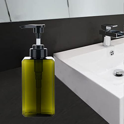 Laundry Dispenser Container Bottle Liquid Laundry Soap Bottle, 450ml Green - color: 450ml Green