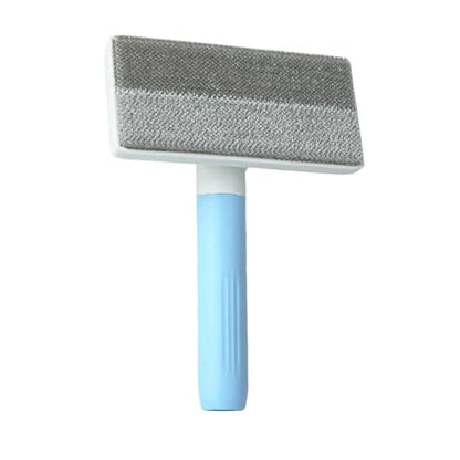 Pet Hair Removal Tool, with Detachable Handle, 17.5x12.5x4.5cm, Lint Shaver and Remover, Portable Hair Removal Cleaner, Comfortable Grip, for Furniture, Car, Clothes, Bedding - color: Blue