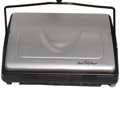 Dust Care DC 12985 11" Cleaning Path Commercial Grade Carpet Sweeper – Non-Electric, Triple-Brush System, Clean Out Comb on Board – Ideal for Efficient Cleaning of Carpets and Floors