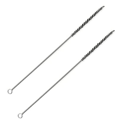 Utoolmart Steel Wire Cleaning Brush, Spiral Power Tube Brush, 0.2-inch Diameter 12-inch Length, 2pcs - color: 2pcs, size: 0.6cm