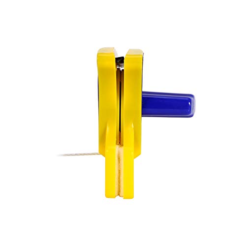 Double Side Magnetic Window Cleaner, Glider Washing Brush with 2 Extra Cleaning Cotton, Cleaning Brush Wiper Tools for High-Rise and Car Glazed Windows