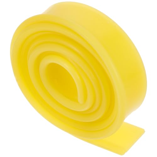 PRETYZOOM Glass Squeegee Replacement Silicone Strip 105cm Multipurpose Wiper Strip Stainless Steel Window Cleaning Tool for Shower and Floor Use