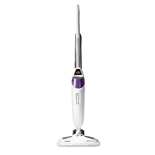BISSELL PowerFresh Pet Steam Mop 19404 Hard Floor Steamer with Odor‑Eliminating Scent Discs, Easy Scrubber for Tough Messes, 2 Steam Levels, Sanitizes - style: PowerFresh Pet Steam Mop