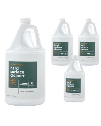 Shaw Floors Hard Surface Cleaner- 128 Fl Oz - Refill for Spray Mops and Spray Bottles - Ideal for Hardwood, Vinyl, Ceramic, Glass, Countertops, and MORE | Makes 4 (32oz) bottles