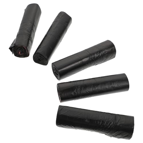 75pcs Heavy Duty Drawstring Garbage Bags Large Capacity Disposable Trash Bags for Home Use Leak-resistant with Strong Plastic Material