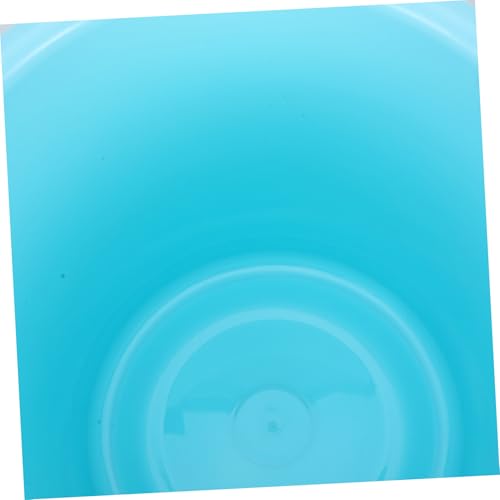 Multipurpose Plastic Bucket with Handle Portable Household Cleaning Bucket Durable Water Container for Laundry Gardening Camping and Outdoor Use
