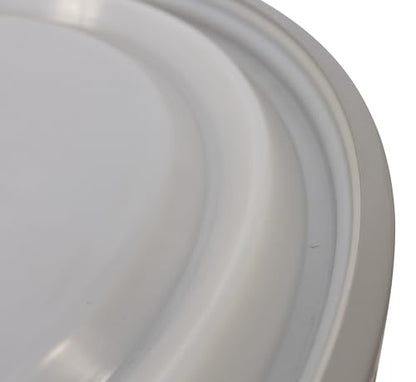 Eagle 30 Gallon Plastic Drum with Lid, Metal Lever-Lock, 28.5"x21.1", Open Head Lab Pack Drum Made of Durable, Lightweight HDPE, Withstands Weather and Chemicals, Made in USA, Black, 1601MBLK - color: Black, size: 30 Gallon, style: Metal Lever-Lock