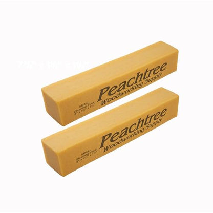 Abrasive Cleaning Stick Sandpaper Cleaner | Remove Dust and Debris from Sanding Belts & Discs | Small Natural Rubber Cleaning Block for Woodworking | 1-1/2" x 1-1/2" x 8" (Small 2 Pack) - size: Small 2 Pack