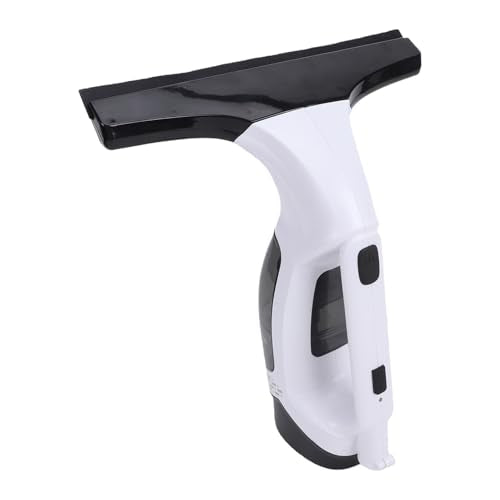 Naroote Window Vacuum Squeegee, Cordless Handheld Electric Window Cleaner Tool, Cleaning Kit with 150ml Water Tank & 2200mAh Battery, Ideal for Shower Glass, Car, Door & Mirror