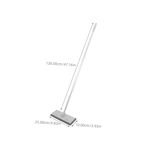 ABOOFAN Adjustable Commercial Flat Mop Industrial Mop Aluminum Pole Commercial Dust for Indoor Cleaning