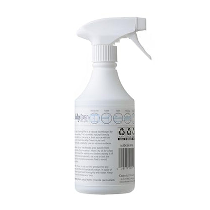 Auly Ocean Multi-Surface Cleaner Spray - Marine Mineral Solution for Grease & Grime - No Rinse Needed, Daily Household Cleaner for Kitchens & High Chairs (17 Fl Oz)